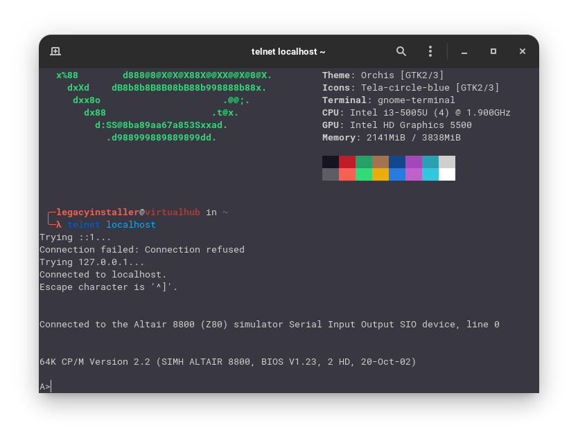 Connecting to MP/M